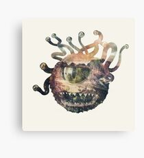 Beholder - DnD / D&D / Dungeons and Dragons Art Canvas Print