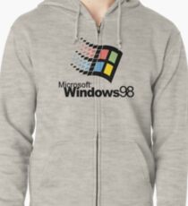 Windows 98 Zipped Hoodie