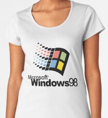 Windows 98 Women's Premium T-Shirt