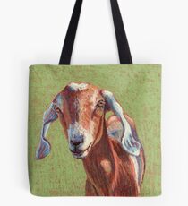 Nubian Ziege mit langen Ohren Tote Bag