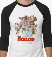 The Dollop 2014 - (T-Shirt) Men's Baseball ¾ T-Shirt
