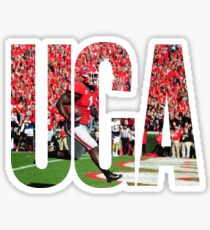 UGA Sony Michel Sticker