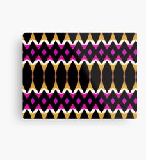 Wild coloured diamonds. Metal Print
