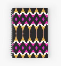Wild coloured diamonds. Spiral Notebook