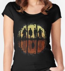 Camiseta entallada de cuello redondo Los amigos no mienten -Eleven, Stranger Things
