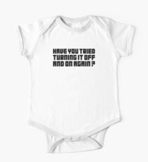 Turning It Off One Piece - Short Sleeve