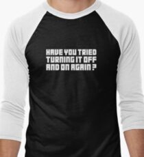 Turning It Off Men's Baseball ¾ T-Shirt