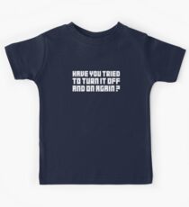 Turn It Off Kids Tee