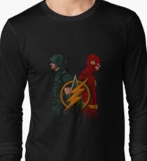 Green Arrow and The Flash Long Sleeve T-Shirt