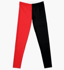 Red and Black Leggings