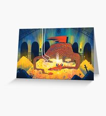 Dragon Hoard Greeting Card