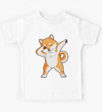 Tupfendes Doge Shiba Inu T-Shirt lustiges Meme japanisches Hundewelpen-Geschenk für Tierliebhaber Kinder T-Shirt