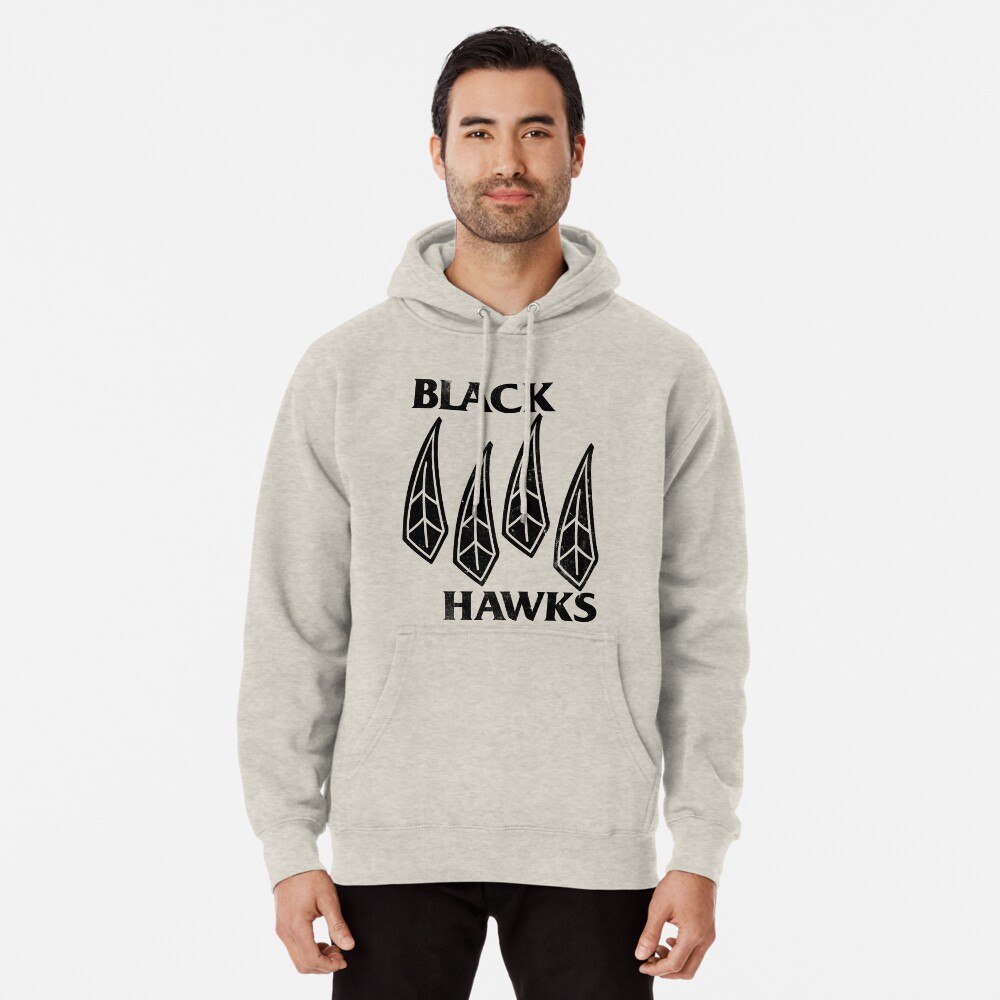 blackhawks black flag shirt