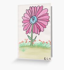 happiness flower Greeting Card
