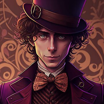 Wonka, Timothée Chalamet Sticker for Sale by Aimorphous