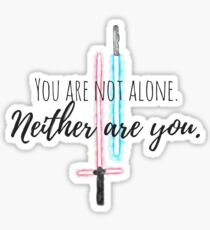 Star Wars - You are not alone. #2 Sticker
