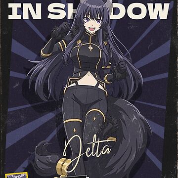 Chibi Delta The Eminence in Shadow Glossy Sticker Anime Waterproof!