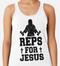 REPS FÜR JESUS Racerback Tank Top