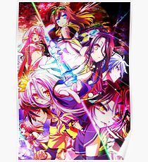 Kein Spiel Kein Leben Null (ム ー ゲ ノ ノ ノ ノ ロ ロ ロ) Poster