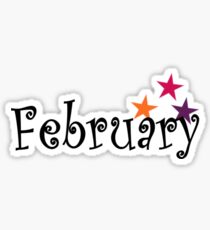 February Sticker