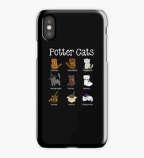 Harry Pawter Cute Kitten Potter Cats iPhone Case