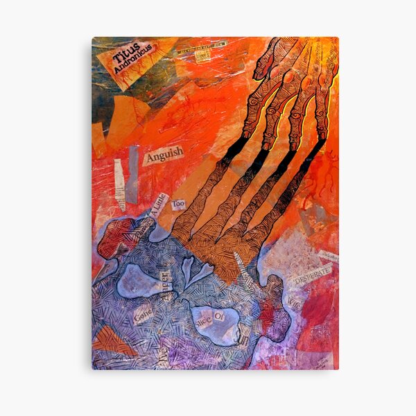 Titus Andronicus poster Canvas Print