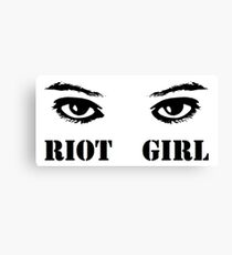 RIOT GIRL Canvas Print