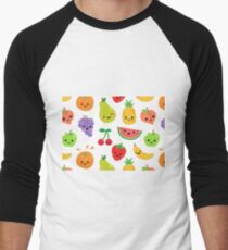 Cute Fruit Men's Baseball ¾ T-Shirt