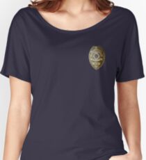 Lucifer Morningstar - Detective Badge Women's Relaxed Fit T-Shirt