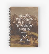ISAIAH 52:7 Spiral Notebook