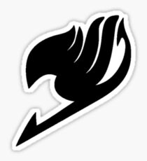 Black Fairy Tail symbol Sticker
