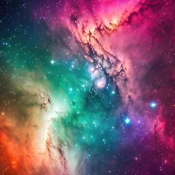Artwork thumbnail, Cosmic Odyssey - Galaxy of Colors by futureimaging