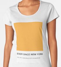 Seit New York Premium Rundhals-Shirt