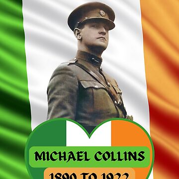 Artwork thumbnail, Michael Collins Irish Freedom Fighter 1890 to 1922 Ireland by OliDesigns