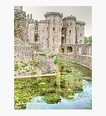 Raglan Castle Photographic Print