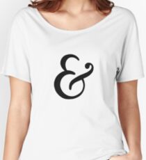 Classic Ampersand Women's Relaxed Fit T-Shirt