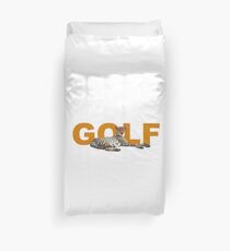 GOLF Leopard | Orange Duvet Cover