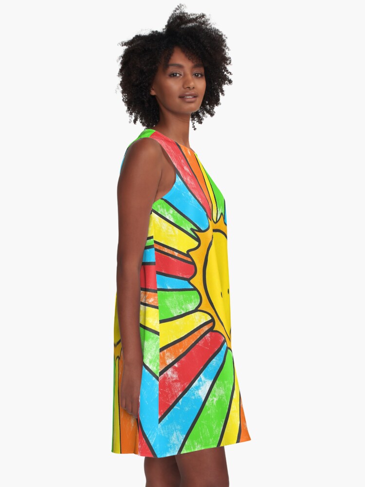 Alternate view of Radiate Positivity A-Line Dress