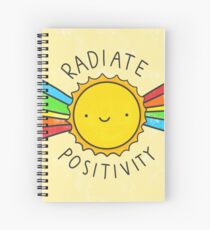 Radiate Positivity Spiral Notebook