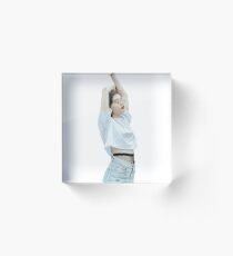Beautiful Lady Acrylic Block