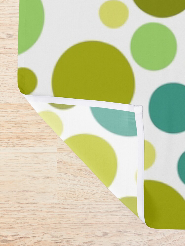 Alternate view of Colorful Bubble Party 2 Shower Curtain