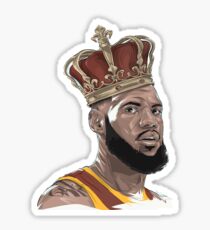 Lebron James The King Sticker