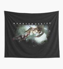 monster hunter world - Shit dropping to your floors Wall Tapestry