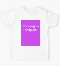 Thoroughly Thespian! Kids Tee