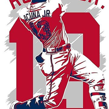 Ronald Acuña Jr. Jersey Spiral Notebook for Sale by ecscraps