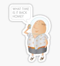 Man on the Moon Sticker