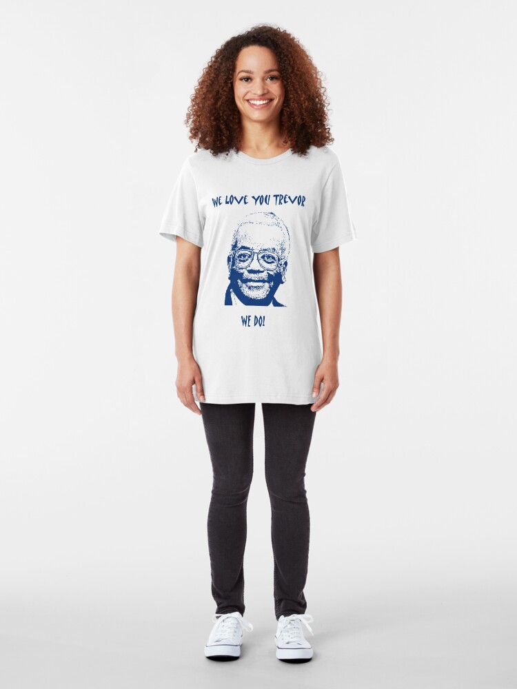 Alternate view of Sir Trevor McDonald (Best on Light) Slim Fit T-Shirt