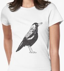 Magpie Women's Fitted T-Shirt