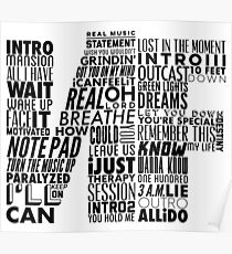 NF - Word Collaboration Poster