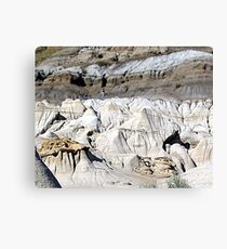 The Badlands, Alberta Canvas Print